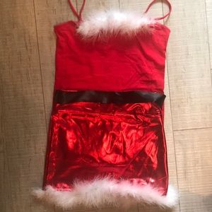 Homemade Santa costume